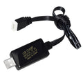11.1V 2A 3S Lithium Battery USB Charger With Light
