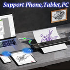 Phomemo TP83-BK Wireless Tattoo Stencil Printer With 10pcs Transfer Paper — view 3