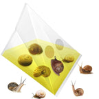 20pcs /Pack Snail Slug Trap Bag Garden Vegetable Plot Trap Transparent Plastic Bag