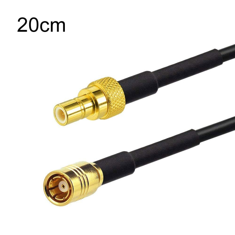 SMB Male To Female Antenna Extension Cable Coaxial RG174 Cable — 15cm