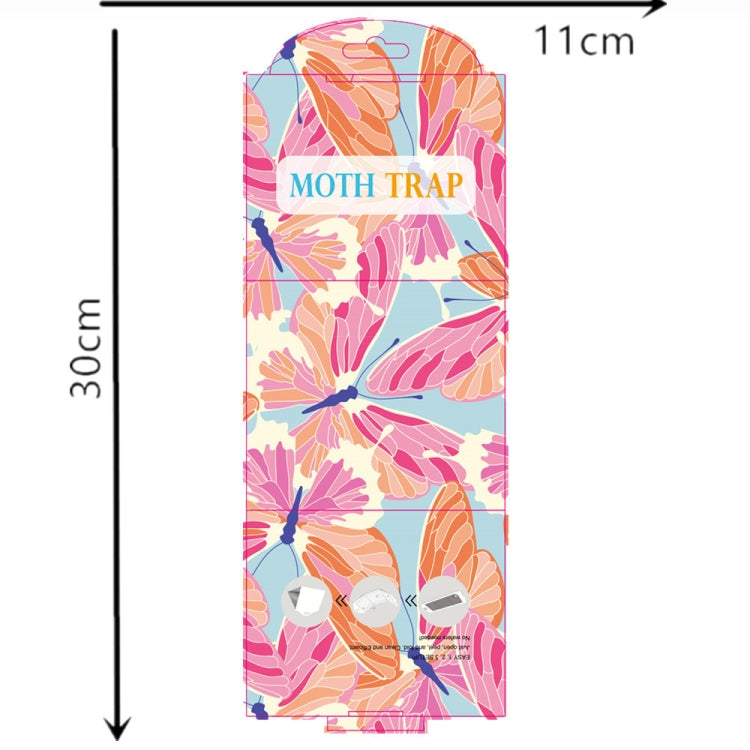 Moth Catcher Insect Trap Sticker — MYQ-C-003 Pink