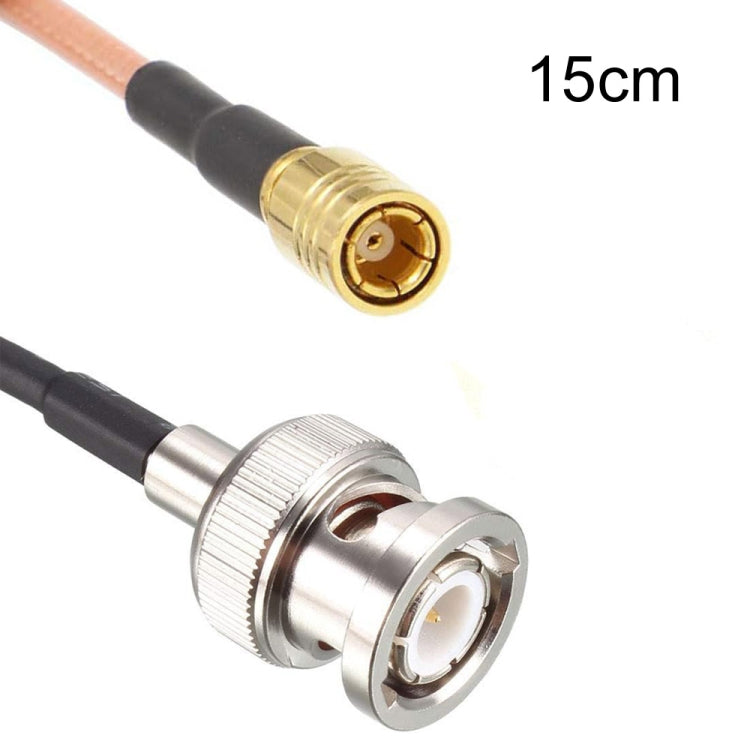 RF Coaxial Cable BNC Male To SMB Female RG316 Adapter Extension Cable — 10cm