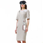 For Apple Vision Pro Battery PC Case Holder With Belt Clip And Shoulder Strap VR Headset Accessory