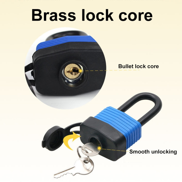 Industrial Safety Dustproof and Anti-theft Padlock Waterproof Insulation Lock — view 7