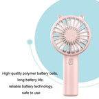 Mini USB Handheld Fan Rechargeable Portable Desktop Phone Holder