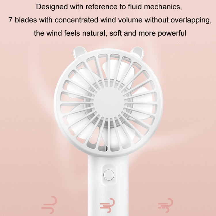 Mini USB Handheld Fan Rechargeable Portable Desktop Phone Holder