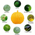 Outdoor Fruit Fly Mosquito Citrus Trap Sticky Ball — Yellow