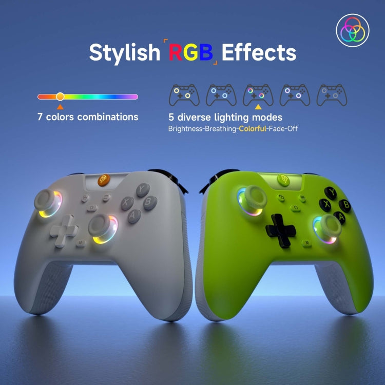 EasySMX X05 Wireless Gamepad Hall RGB Effect Controller For PC / Phone / Switch / Steam Deck