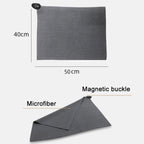 Magnetic Golf Towel Microfiber Waffle Pattern Golf Cleaning Towel