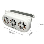 USB Plug-In Car Window Exhaust Fan Car Air Circulation Cooling Ventilation Fan — view 6
