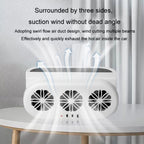 USB Plug-In Car Window Exhaust Fan Car Air Circulation Cooling Ventilation Fan — view 7