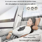 USB Plug-In Car Window Exhaust Fan Car Air Circulation Cooling Ventilation Fan — view 8