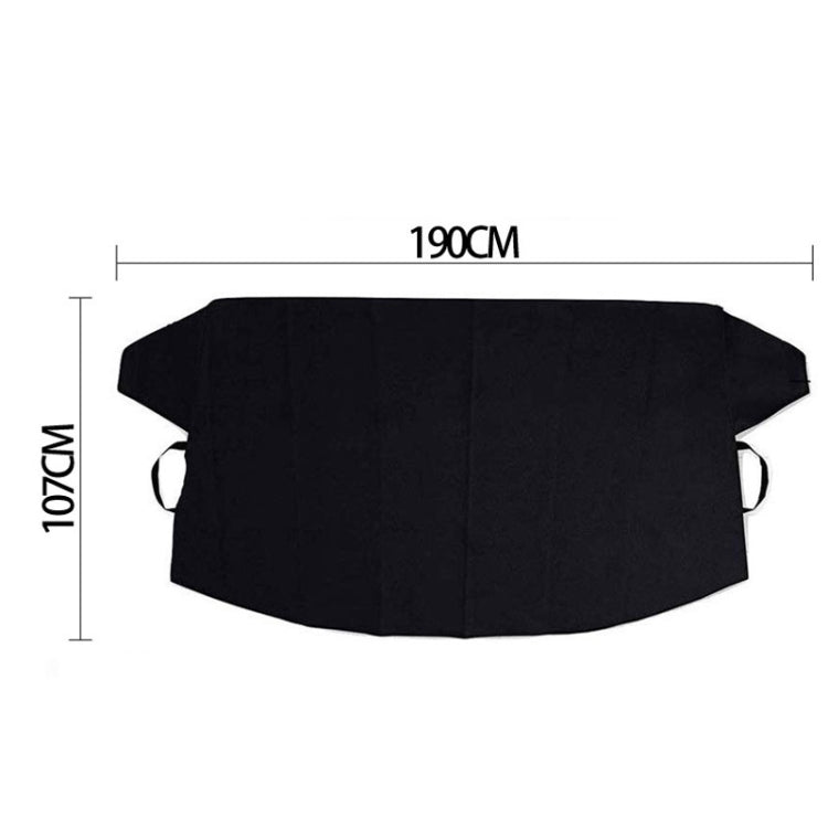 Automobile Silver Coated Cloth Sunshade Snow Shield