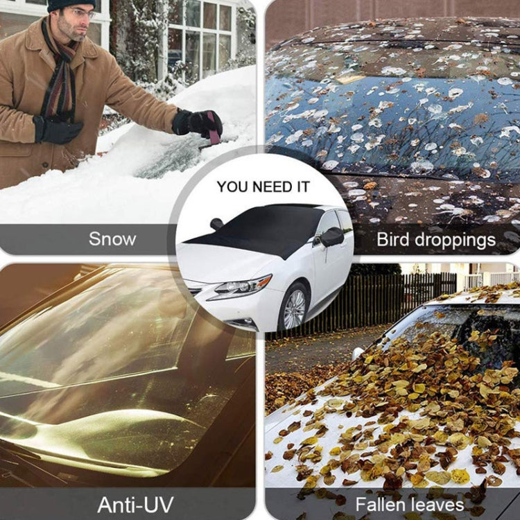 Automobile Silver Coated Cloth Sunshade Snow Shield