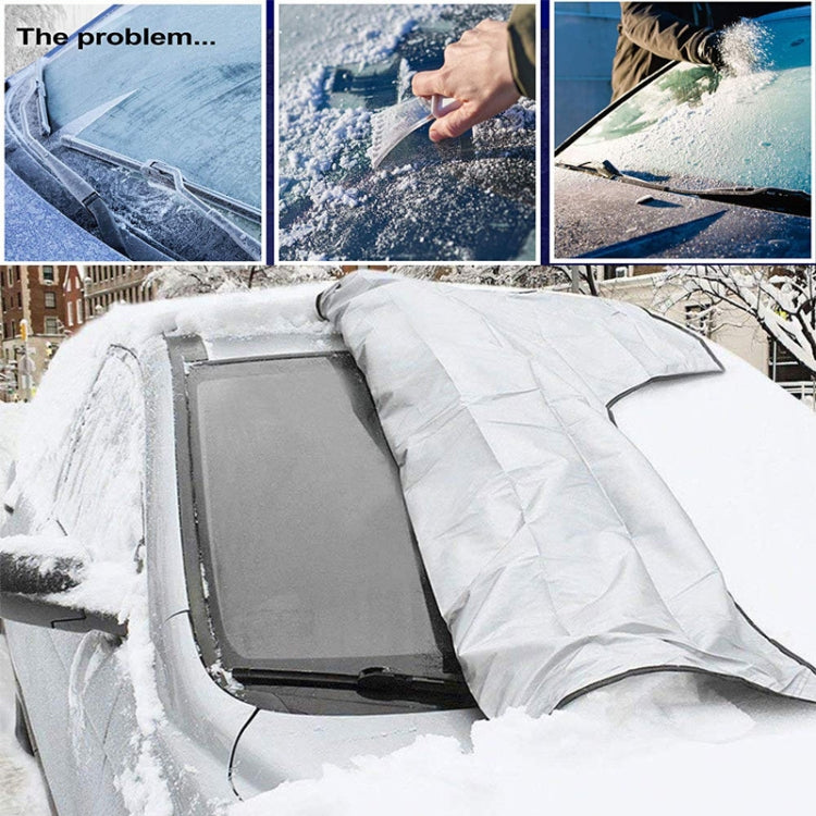 Automobile Silver Coated Cloth Sunshade Snow Shield