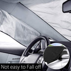 Automobile Silver Coated Cloth Sunshade Snow Shield