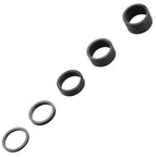 Bicycle Carbon Fiber Gasket Fork Bowl Set Handlebar Pad 3/5/10/15/20mm