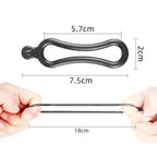 Bicycle Headlight Silicone Strap Tail Light Fixed Leather — view 4