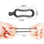 Bicycle Headlight Silicone Strap Tail Light Fixed Leather — view 5