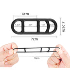 Bicycle Headlight Silicone Strap Tail Light Fixed Leather — view 6