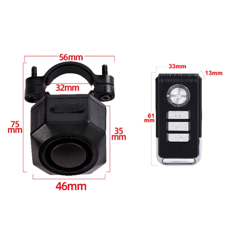 Electric Motorcycle / Bike Anti-theft Alarm Home Wiring Free Vibration Alarm