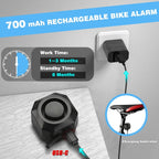 Electric Motorcycle / Bike Anti-theft Alarm Home Wiring Free Vibration Alarm