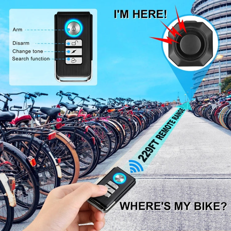 Electric Motorcycle / Bike Anti-theft Alarm Home Wiring Free Vibration Alarm