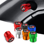 4pcs /Set For GR Metal Car Tire Valve Modification