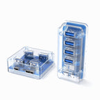 4 x USB 3.0 HUB 5Gbps Transparent Docking Station USB Adapter Splitter — view 5