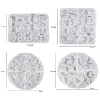 Bowknot Hairpin Jewelry Silicone Molds DIY Epoxy Resin Casting Mould — view 6