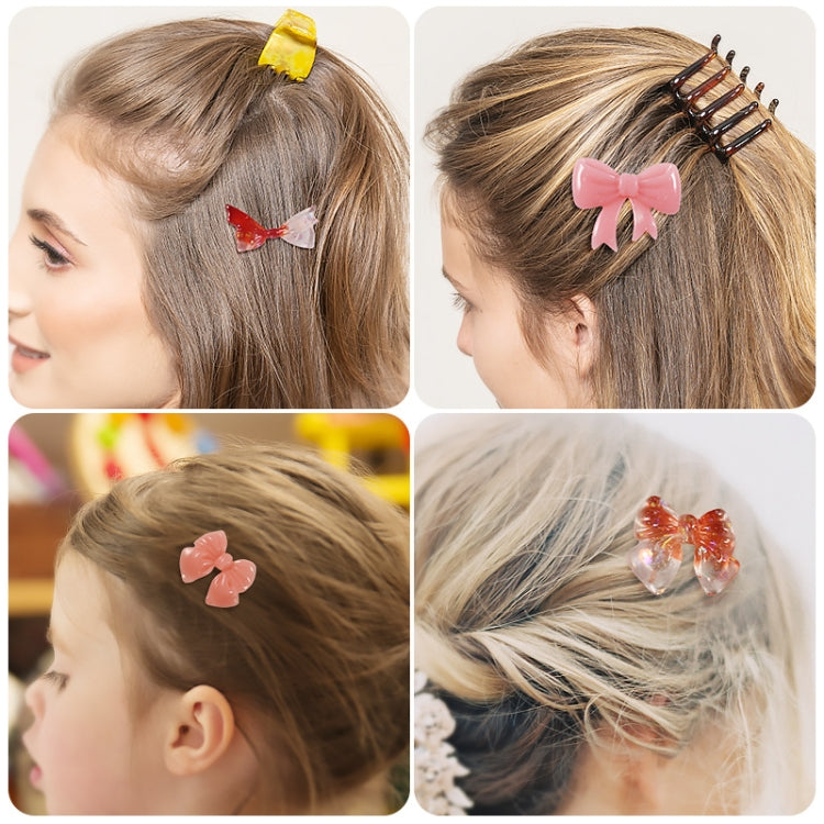 Bowknot Hairpin Jewelry Silicone Molds DIY Epoxy Resin Casting Mould — view 7