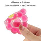 Baby Food-Grade Silicone Grape Teether Toddler Teething Sticks Fruit Silicone Nibbles — view 9