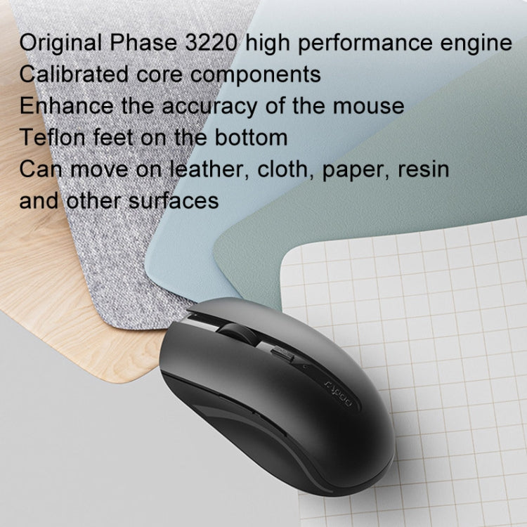 Rapoo M350G Bluetooth/2.4G Wireless Mouse Office Desktop Laptop Mute Mouse