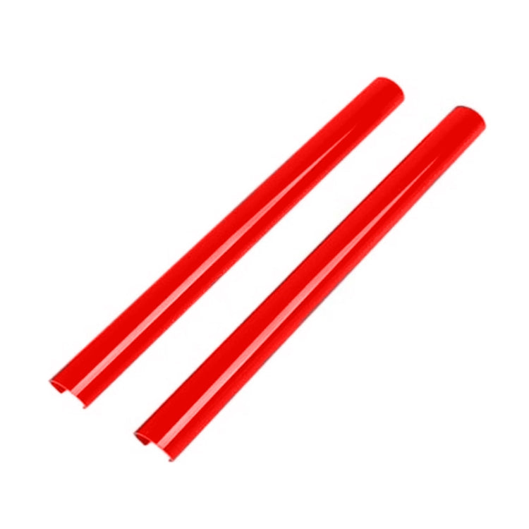 For BMW Bumper Color Change Silicone Decorative Strip — Red A