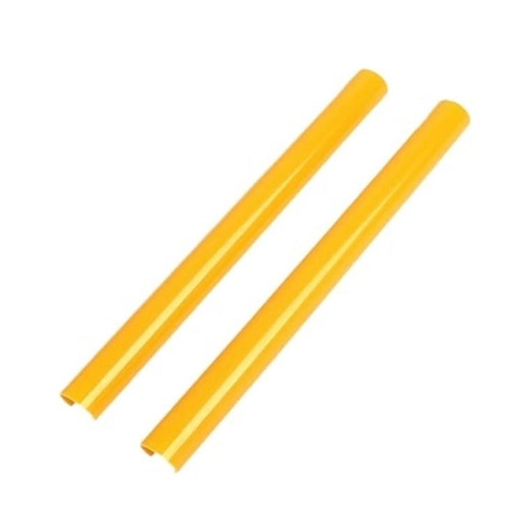 For BMW Bumper Color Change Silicone Decorative Strip — Yellow B