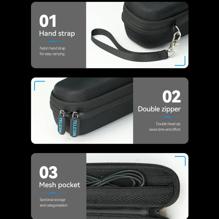 Camera TELESIN Portable Carrying Bag Storage Case