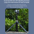TELESIN 360 Degree Rotation 1.5m Selfie Stick Foldable Tripod for DJI, Insta360, GoPro and Other Action Cameras