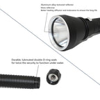 XHP70.2 Diving Flashlight 3000 Lumens IPX8 Waterproof Underwater 80m — view 11
