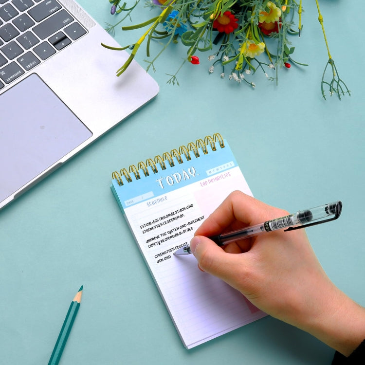 Diary Notepad Note Planning Student Memo — Weekly Plan Type E