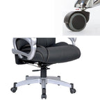 M10 Screw Quiet Swivel Chair Universal Wheels Office Chair Roller Casters — Black