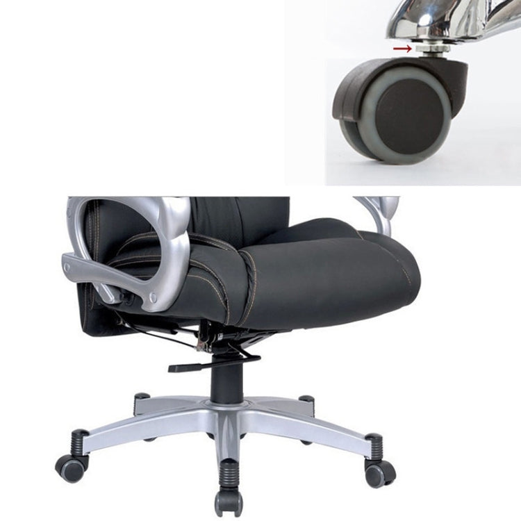 M10 Screw Quiet Swivel Chair Universal Wheels Office Chair Roller Casters — Black