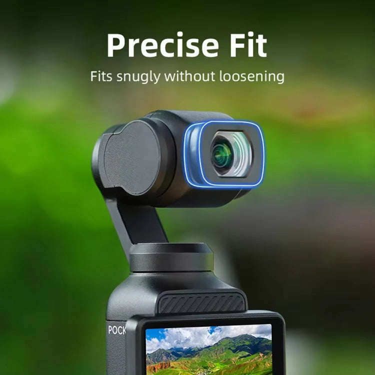 Magnetic Wide-Angle Lens Extend FOV To 112 Degree, For DJI Osmo Pocket 3
