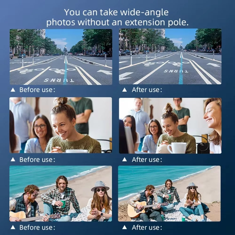 Magnetic Wide-Angle Lens Extend FOV To 112 Degree, For DJI Osmo Pocket 3