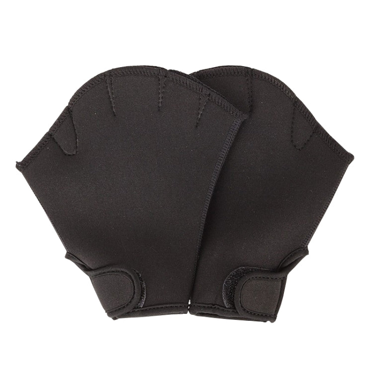 Swimming Training Duck Palm Webbing Multifunctional Snorkeling Gloves — S