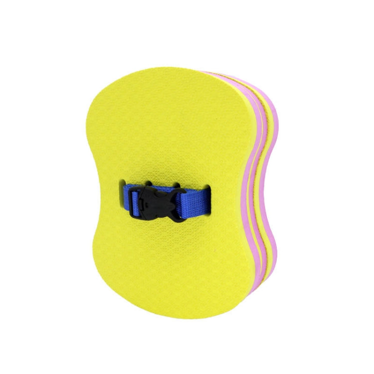 EVA Foam Float Back Rafting Swimming Gear Aquatic Outdoor Sports Gear, Color Random Delivery — Waist Shape Small