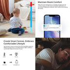 Wireless Temperature And Humidity Sensor Detector Smart Home