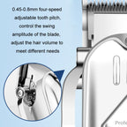 3pcs /Set Men Home Hair Salon High-power Hair Clipper — view 7