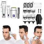 3pcs /Set Men Home Hair Salon High-power Hair Clipper — view 11