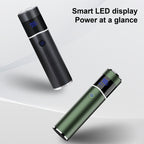S-1090 IPX7 Waterproof 8D Portable LED Digital Display Round Electric Shaver — view 6