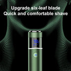 S-1090 IPX7 Waterproof 8D Portable LED Digital Display Round Electric Shaver — view 7